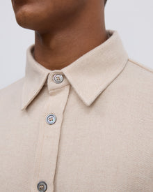 Kaschmir Hemd beige
